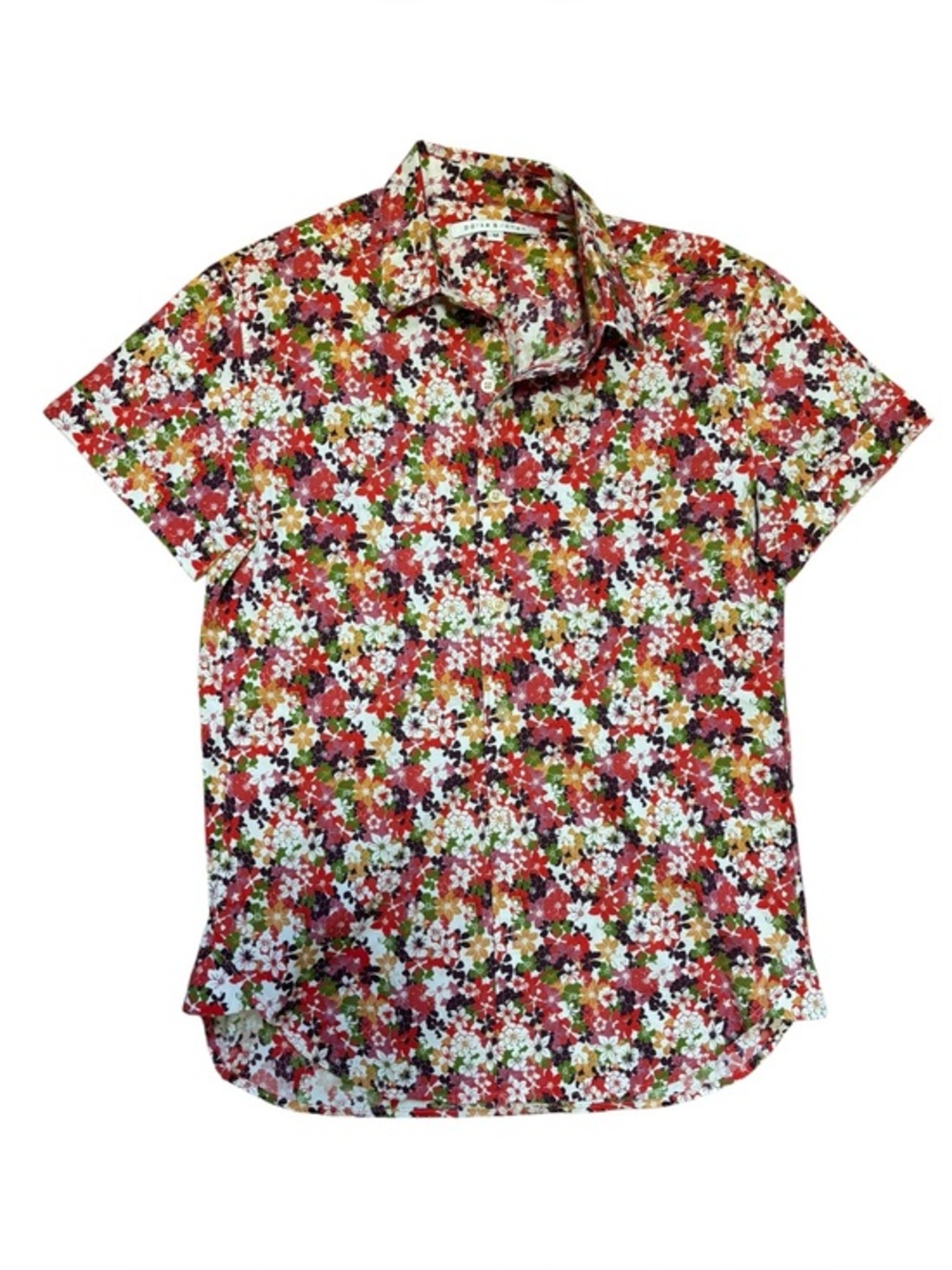 Parke And Ronen Men’s Casual Floral Button Down Size Medium
